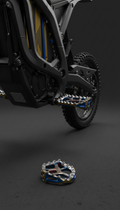 CNC-Machined Reinforced Foot Pegs