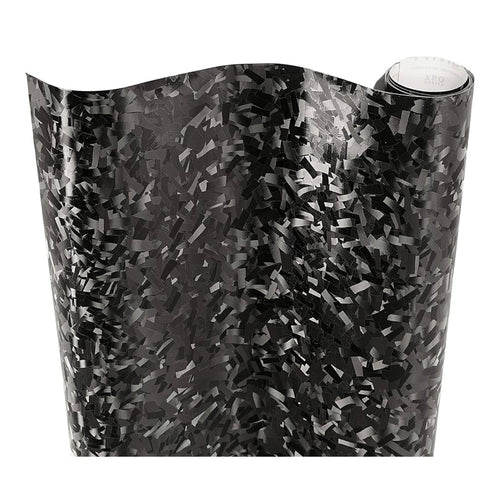 Forged carbon fiber battery wrap installed on a Sur-Ron battery cover